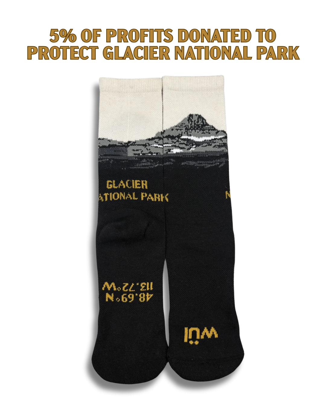 Glacier National Park - Logan Pass Incrediwool® Crew