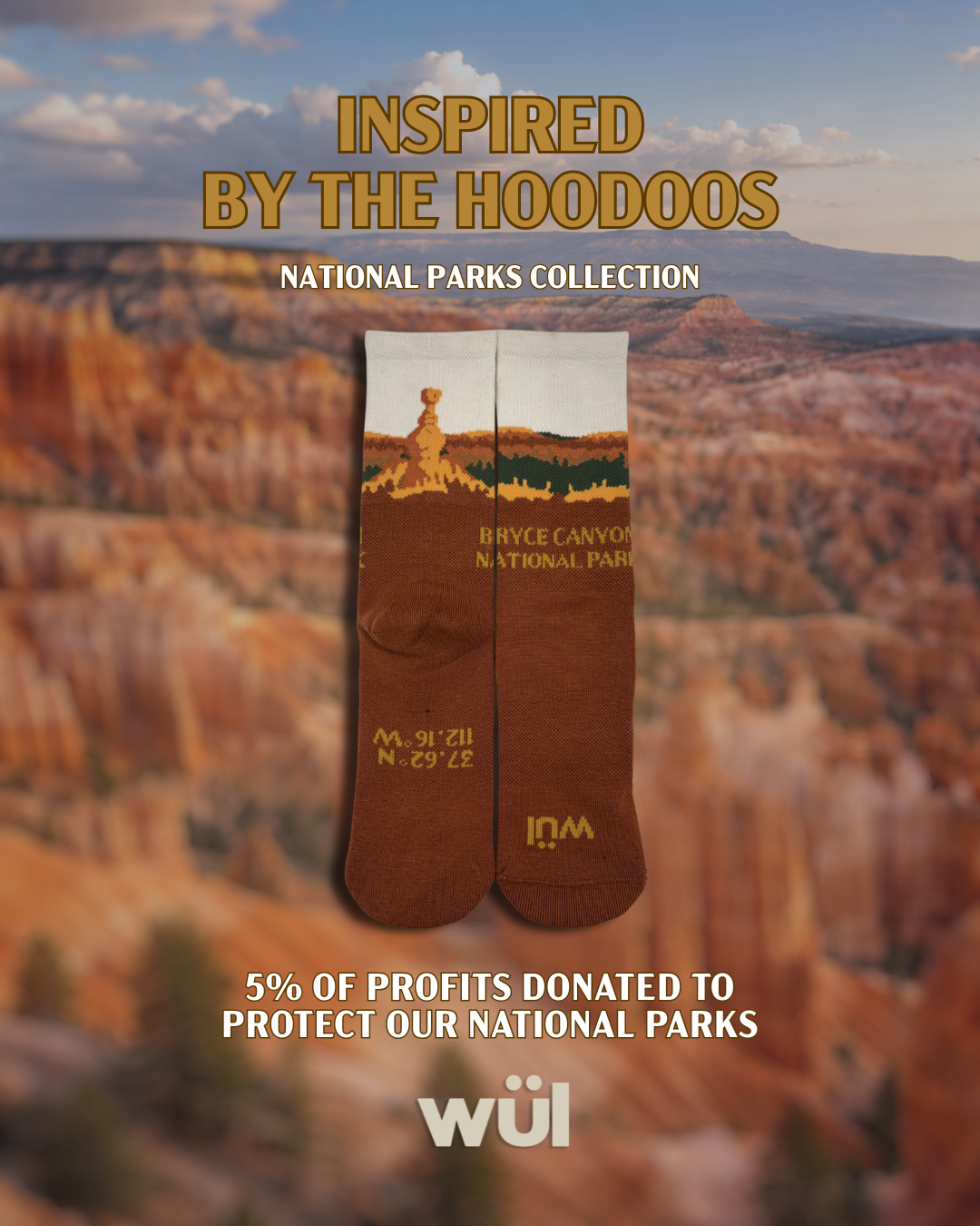 Bryce Canyon National Park - Hoodoo Incrediwool® Crew