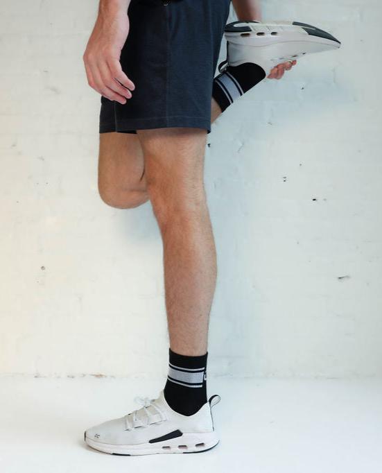 Unisex 5" Retro Stripe Crew Sock