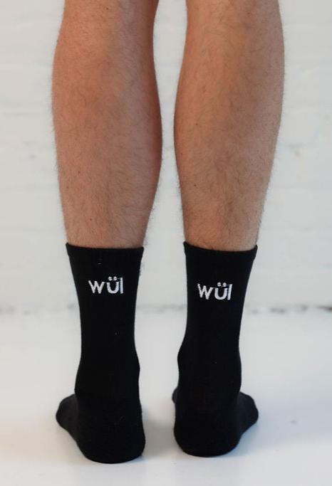 Merino Wool 5" Crew Socks | Unisex Cushioned Comfort | Wül Everyday Essentials